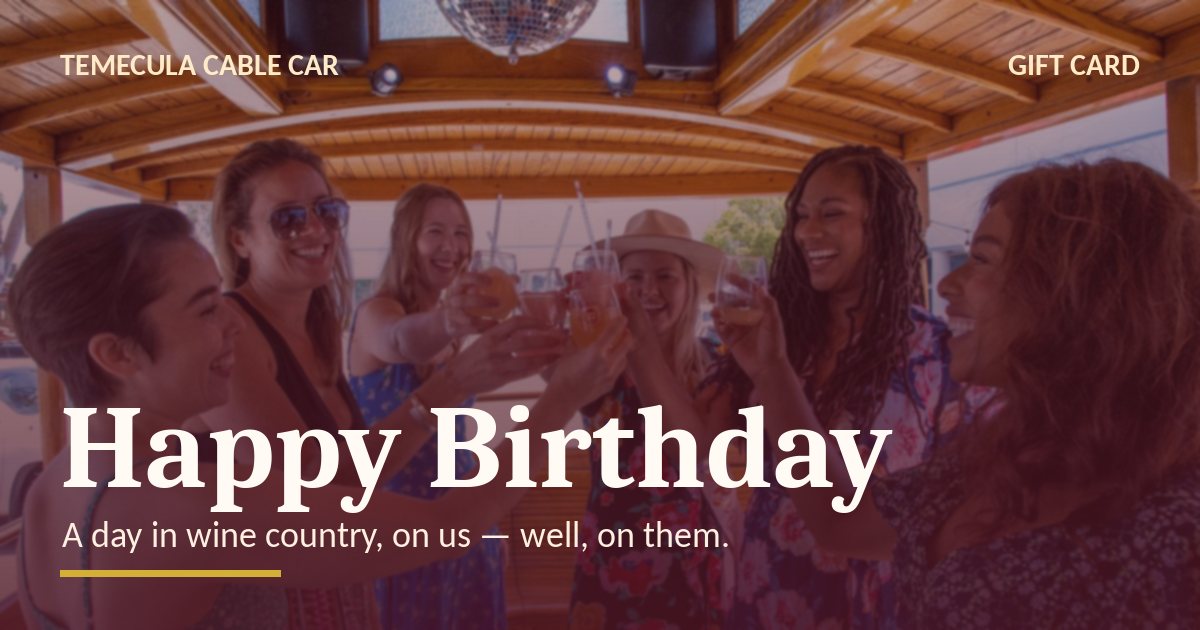 Gift card preview